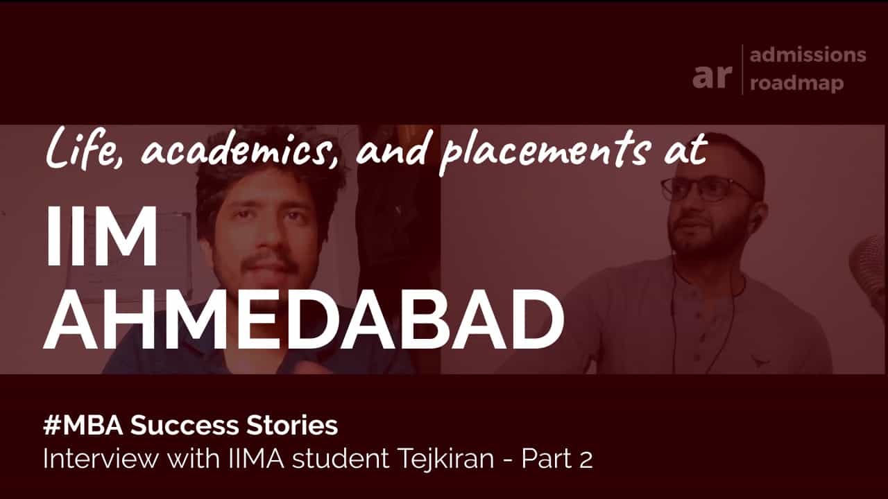 IIM Ahmedabad MBA student placements