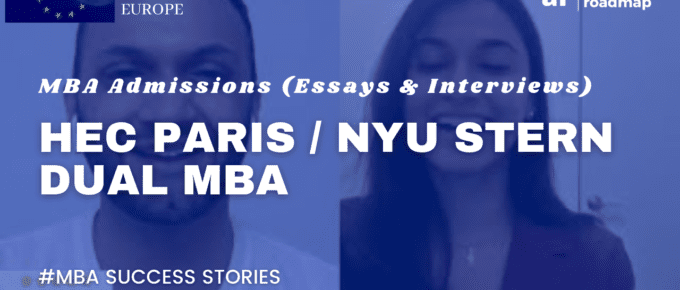 HEC Paris NYU Stern Dual MBA