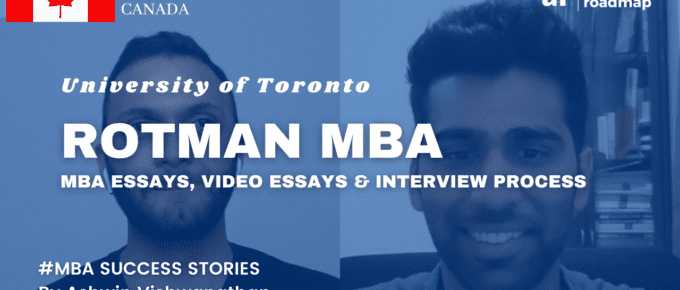 Rotman MBA Essays