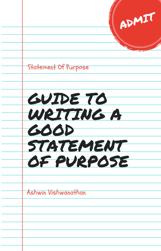 How to write a Statement of Purpose